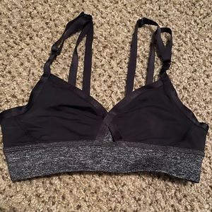 Lululemon Strappy Black Sports Bra